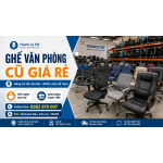 Bán ghế văn phòng cũ giá rẻ TPHCM– Hàng thanh lý chất lượng