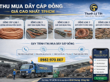 Thanh Lý & Thu Mua Dây Cáp Đồng Phế Liệu Giá Cao TPHCM