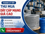 Thu Mua Dây Cáp Mạng Giá Cao, Tận Nơi Tại TP.HCM