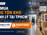 Thu mua hàng tồn kho thanh lý giá cao, tận nơi, thanh toán nhanh