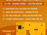 Địa Chỉ Chuyên Thu Mua Máy Phát Điện Cũ Giá Cao Tại TPHCM
