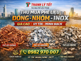 Thu Mua Phế Liệu Đồng, Nhôm, Inox  TPHCM Giá Cao Uy Tín