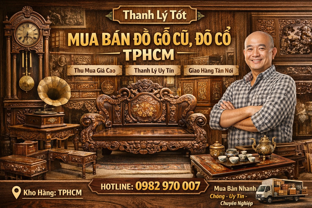 Thanh Lý Tốt – Mua Bán Đồ Gỗ Cũ TP.HCM Uy Tín 2026