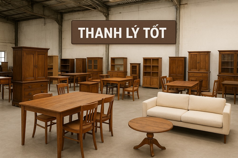 kho nội thất cũ tái sử dụng tại quận 7 Hồ Chí Minh – Thanh Lý Tốt