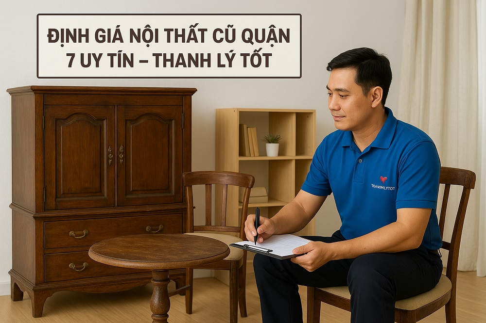 định giá nội thất cũ quận 7 uy tín – Thanh Lý Tốt