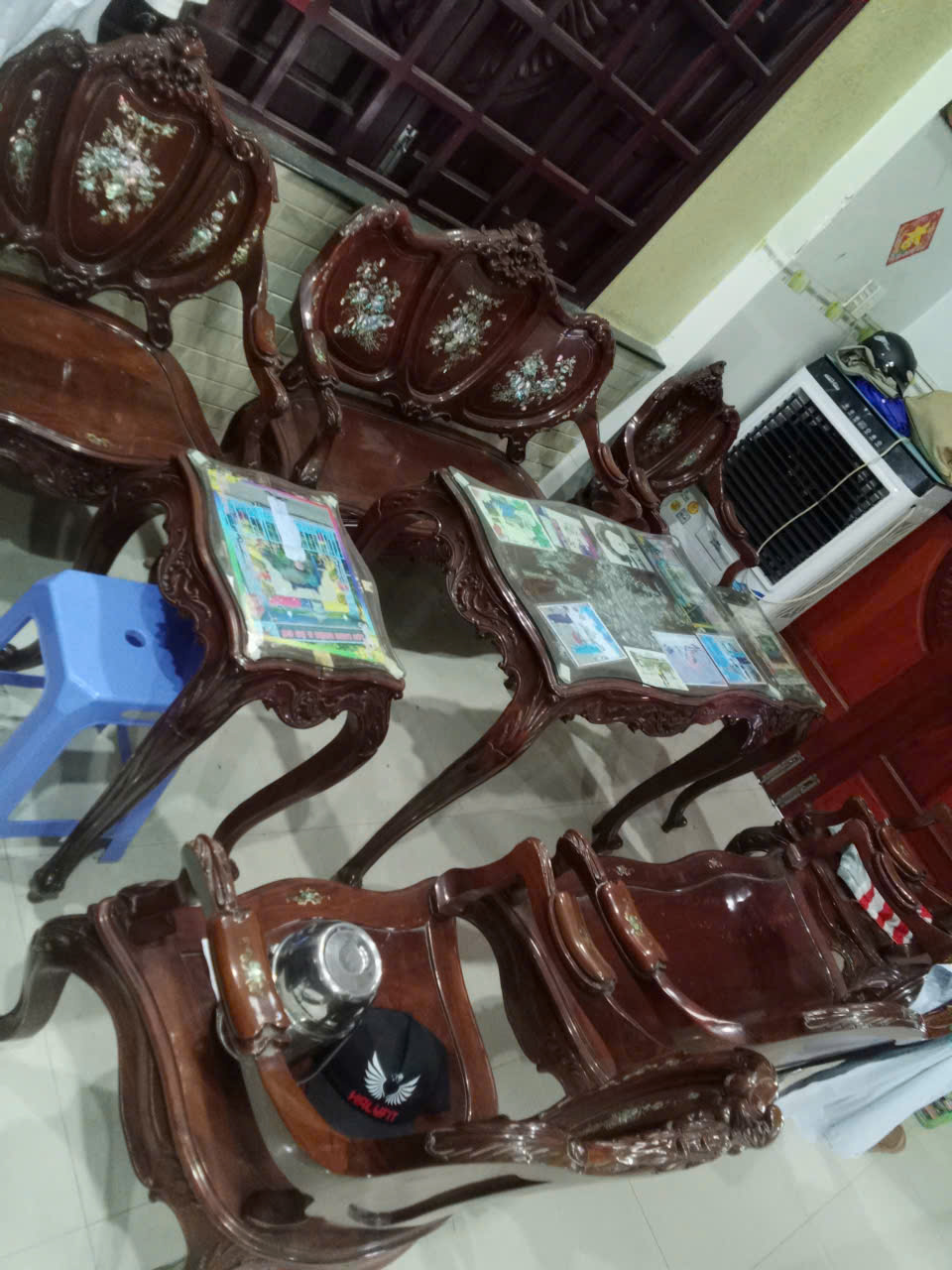 Ảnh chuyên thu mua bộ bàn ghế gỗ louis xưa tại Hà Nội giá cao nhất