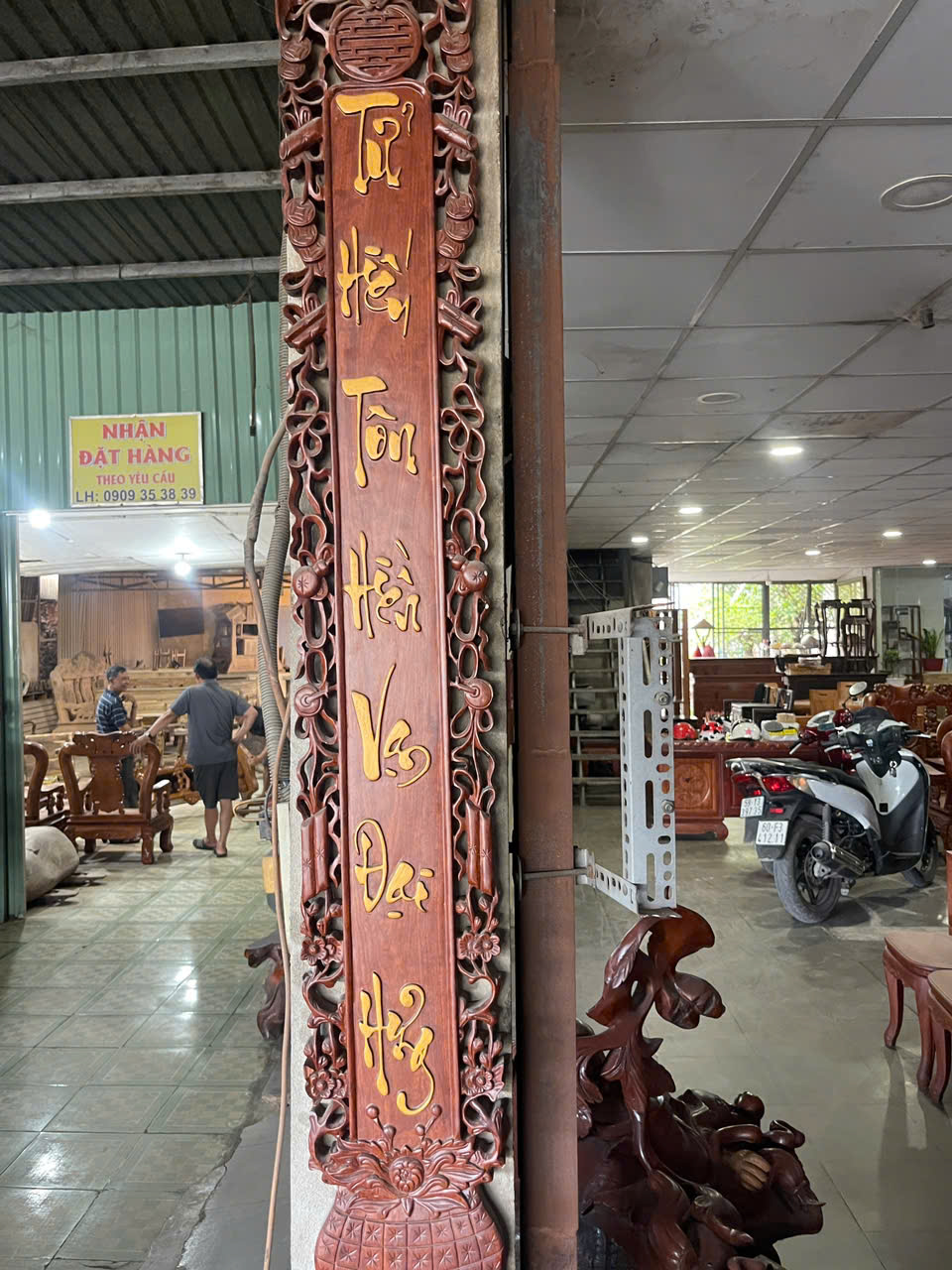 Ảnh thu mua tranh gỗ cũ xưa tại Cần Thơ