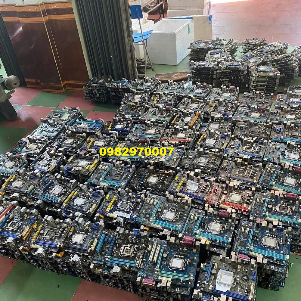 Hình ảnh thu mua mainboard cũ các loại tại kho Thanh Lý Tốt