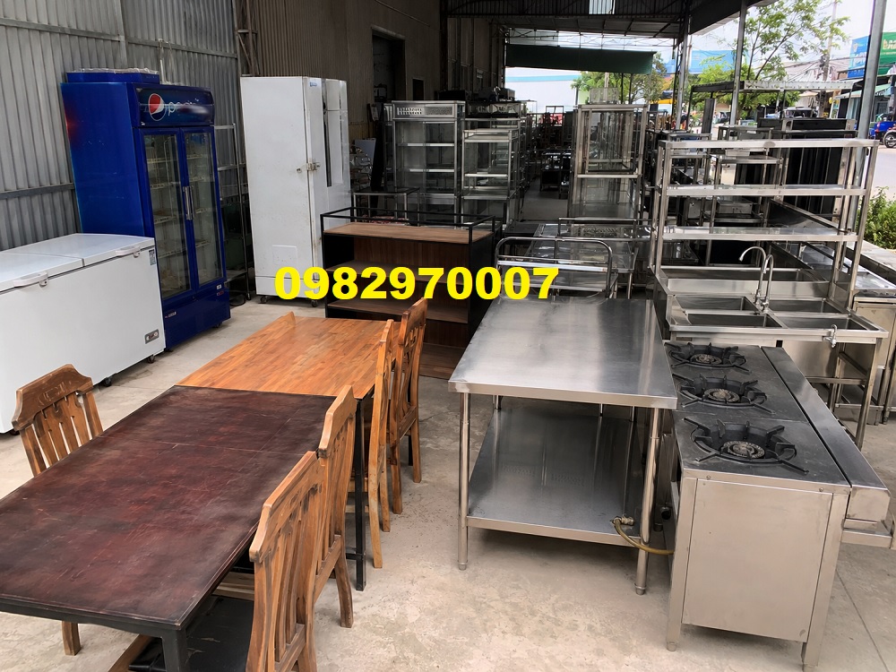 Ảnh kho hàng thực tế đồ nhà hàng quán ăn thu mua tại Cần Thơ