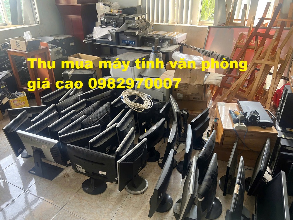 ảnh thu mua máy tính cũ tại quận 1