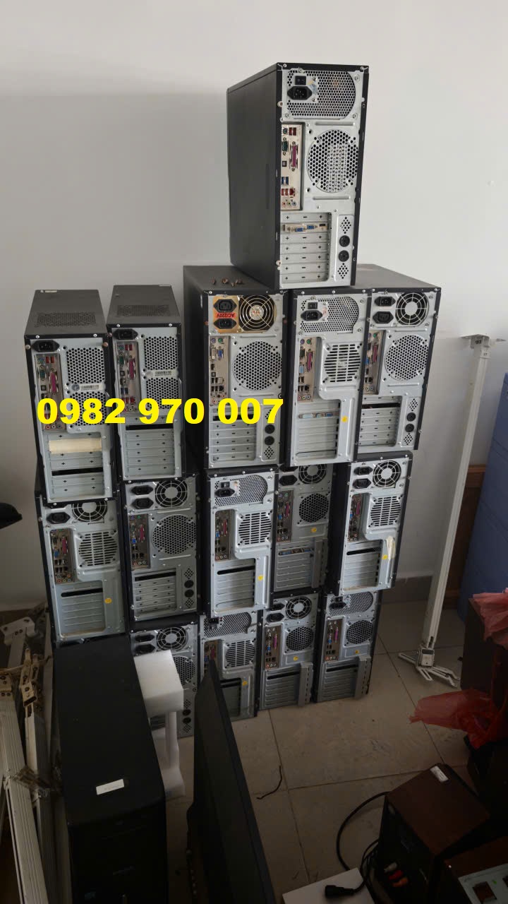 ảnh thu mua pc máy tính cũ tại văn phòng quận 2