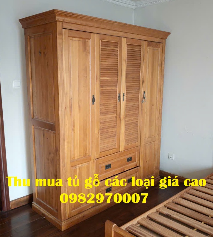 hình ảnh thu mua tủ quần áo cũ tại quận 1
