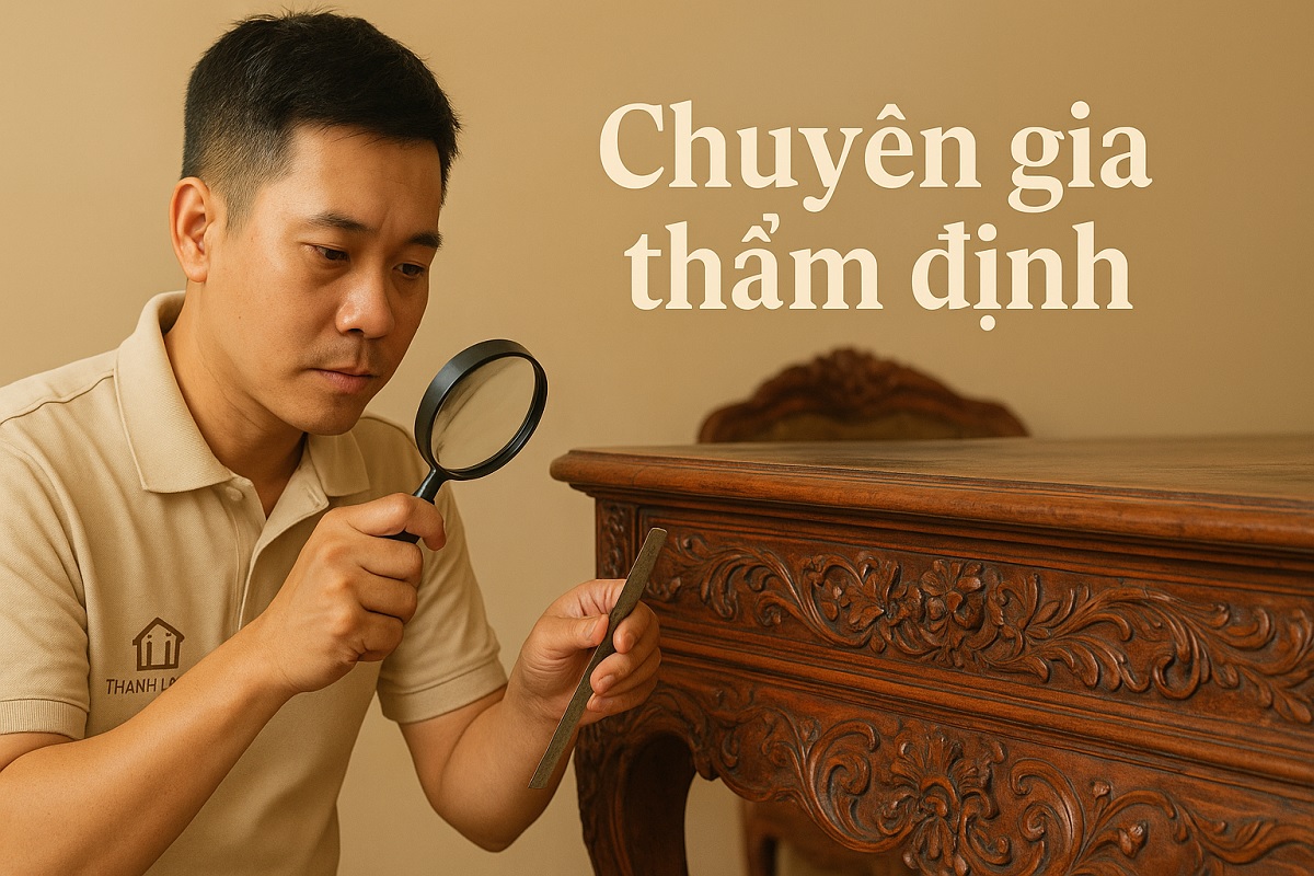 Chuyên gia thẩm định giá trị đồ gỗ cũ xưa, đảm bảo giá mua đồ gỗ cũ cao