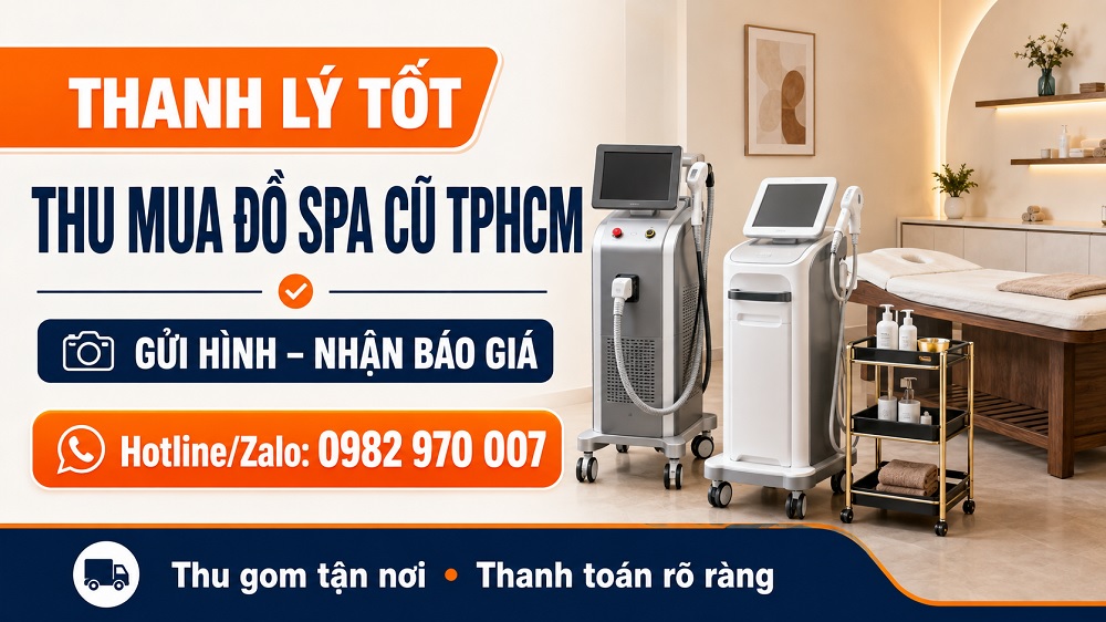 Liên hệ Thanh Lý Tốt để bán đồ spa cũ