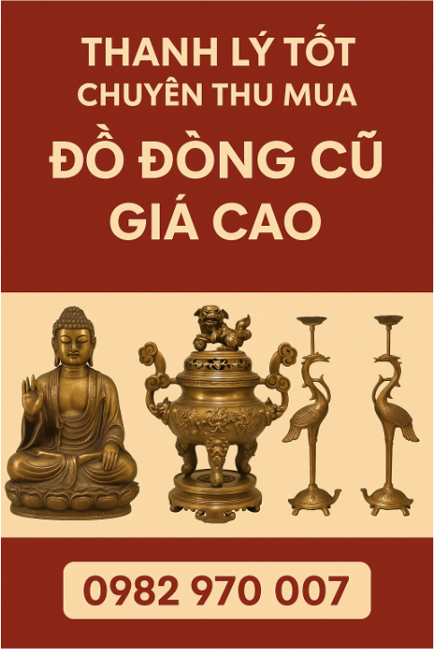 Thanh Lý Tốt chuyên thu mua đồ đồng cũ giá cao tại TPHCM