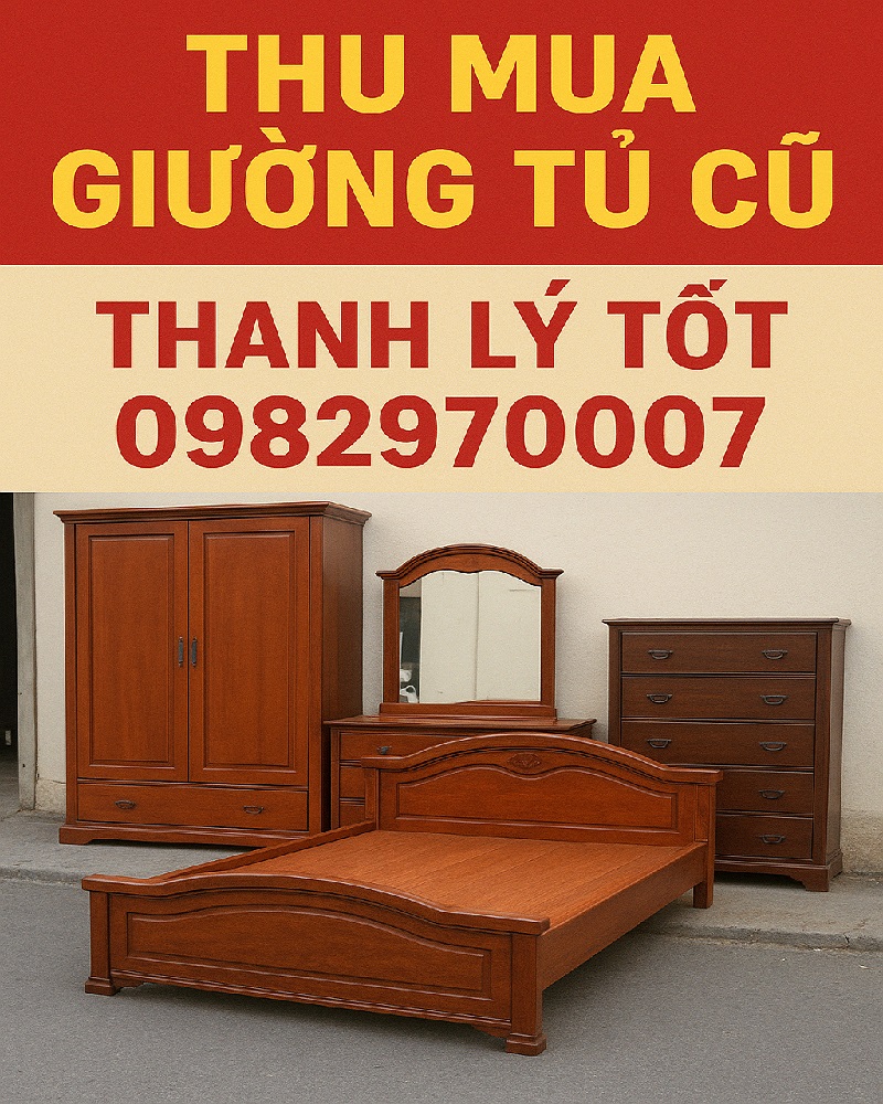 Thu mua giường tủ cũ giá cao