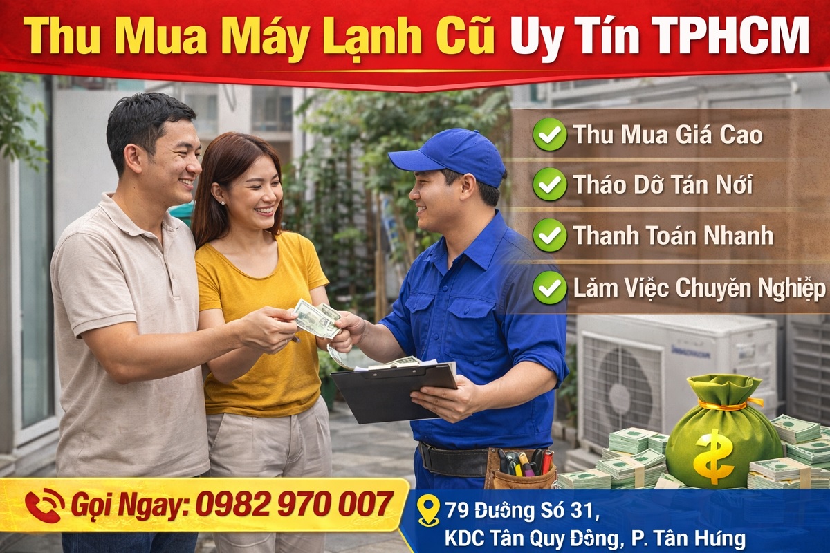 Thu mua máy lạnh cũ uy tín