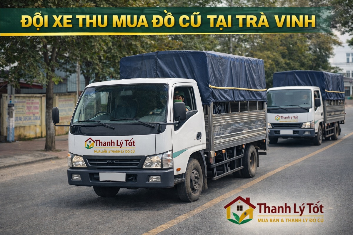 đội xe thu mua đồ cũ tại trà vinh