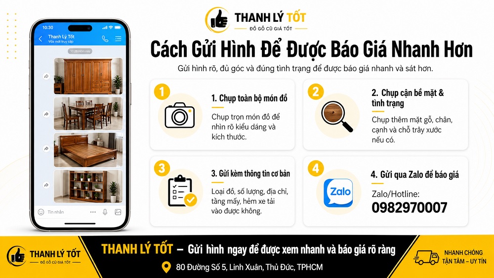 Cách gửi hình để nhận báo giá nhanh hơn