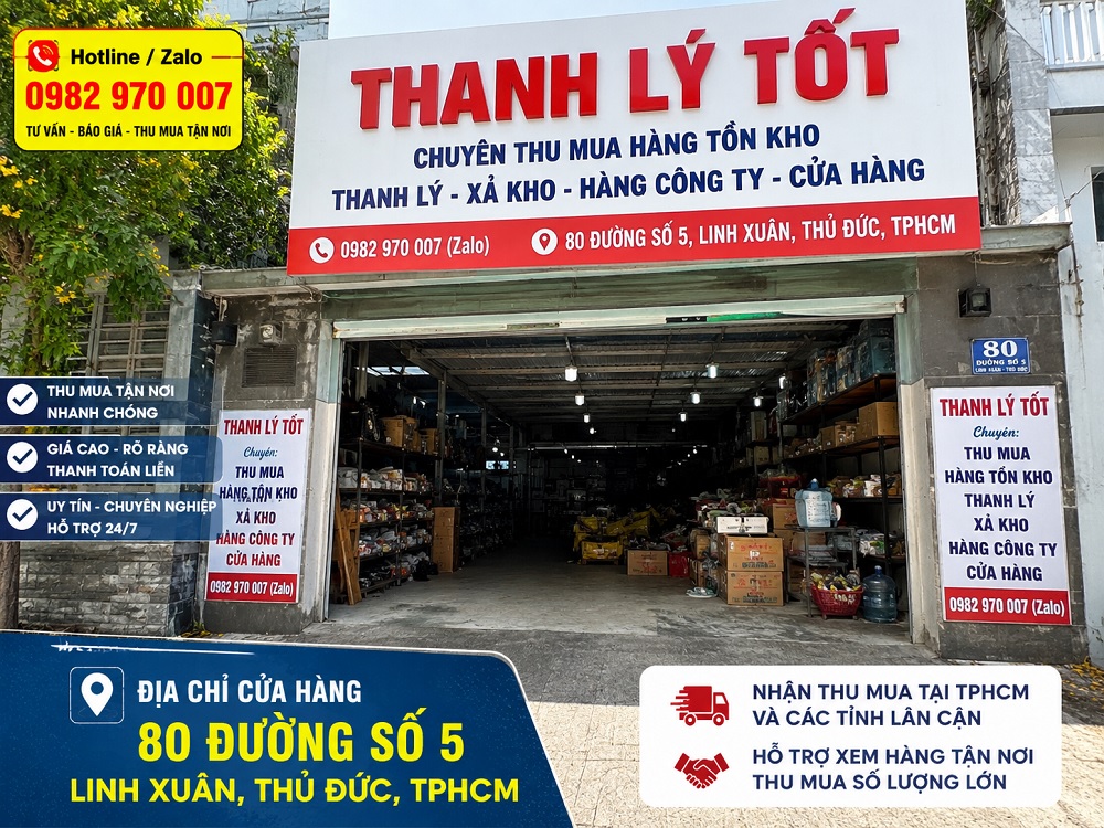 Cửa hàng THANH LÝ TỐT tại Linh Xuân Thủ Đức TPHCM