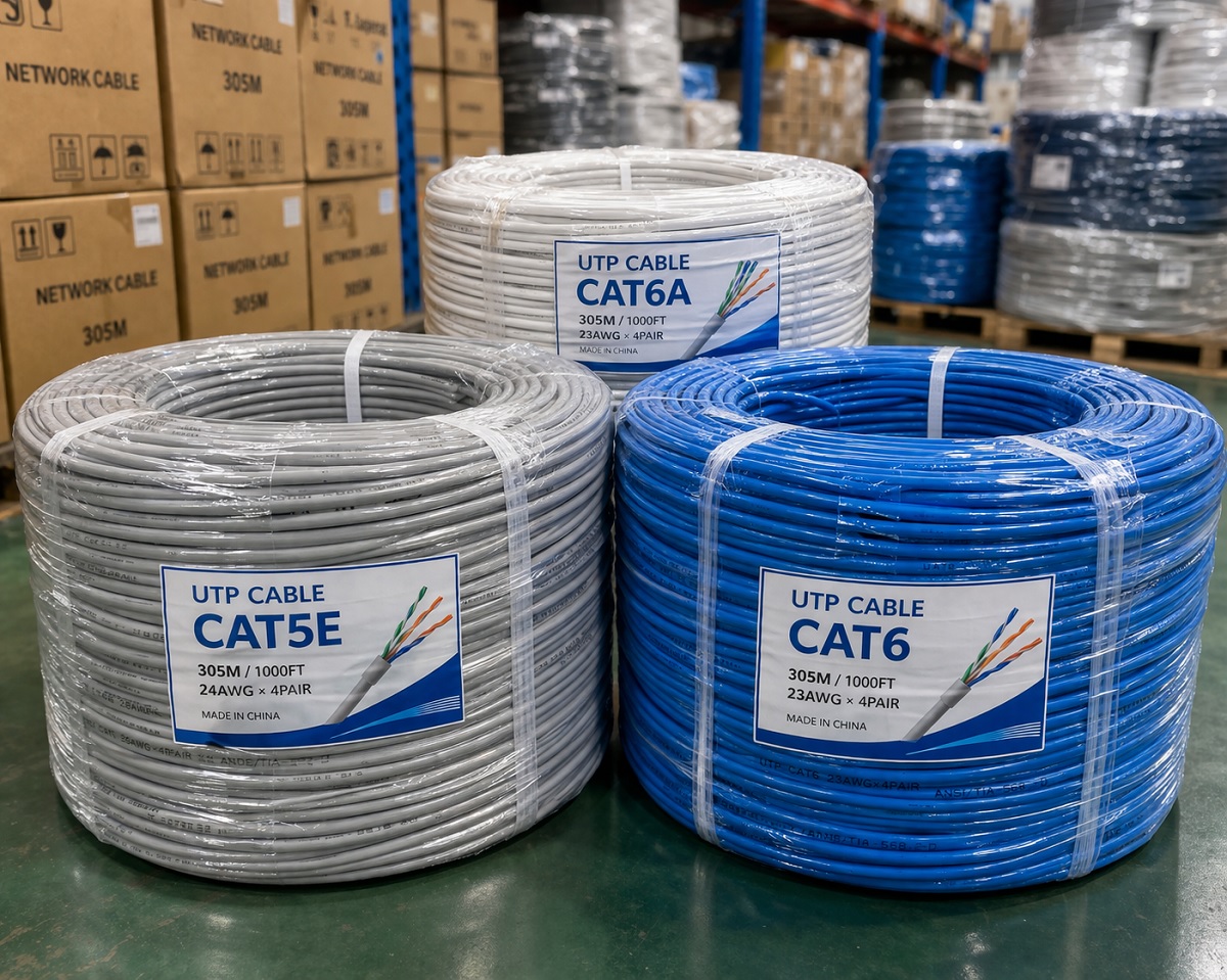 Dây cáp mạng nguyên cuộn cần thanh lý có giá thu mua cao