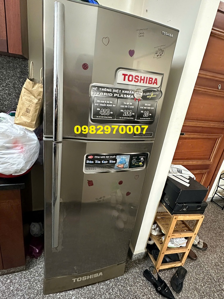 Hình ảnh thu mua tủ lạnh cũ Toshiba 200lit tại phường Sài Còn