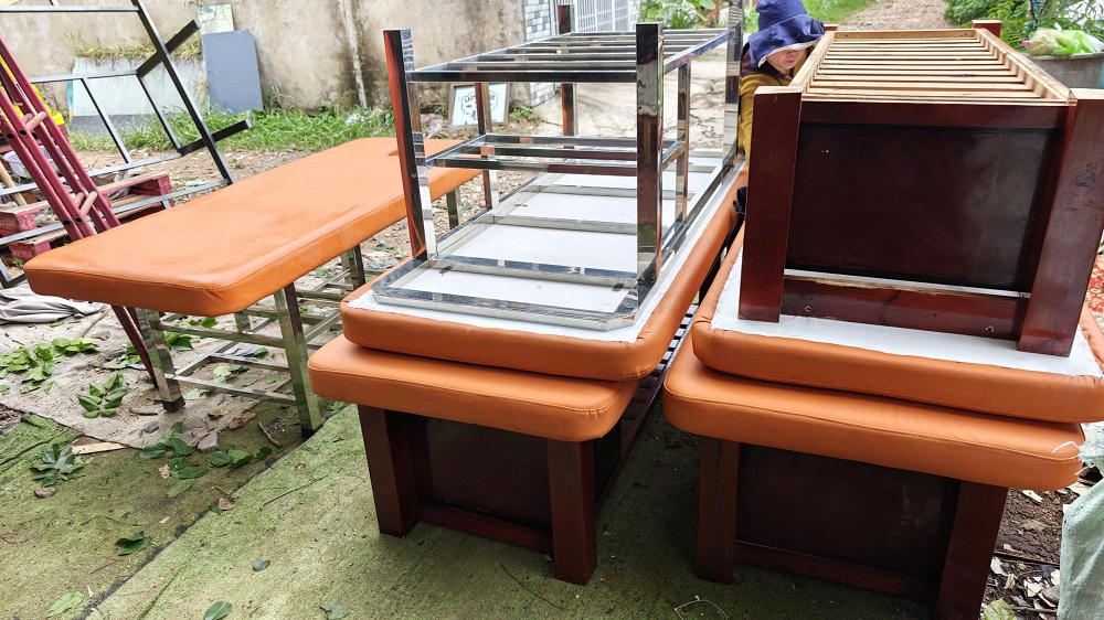 Hình ảnh thu mua giường spa massage tại TPHCM