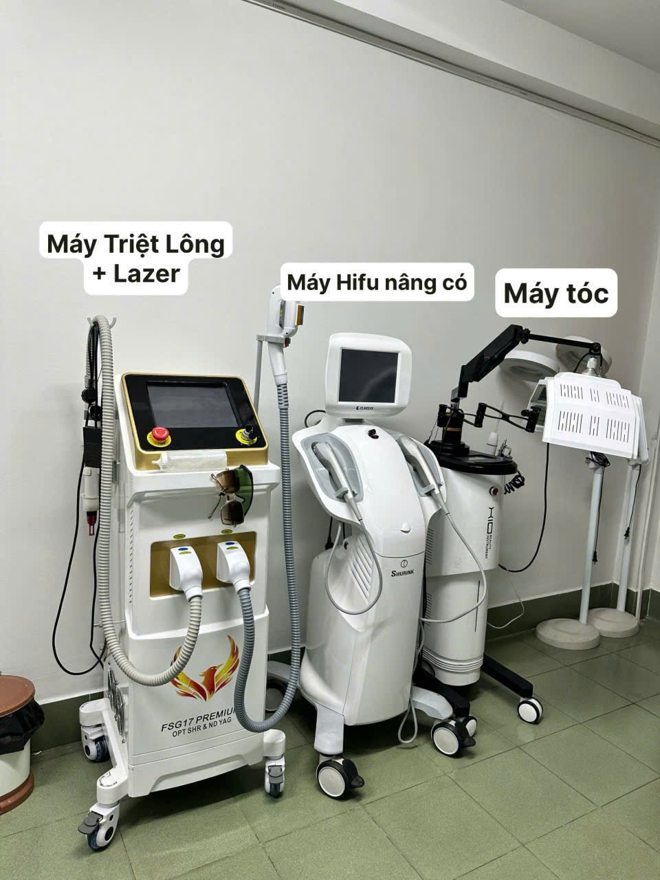 hình ảnh thu mua máy spa cũ tại quận 7