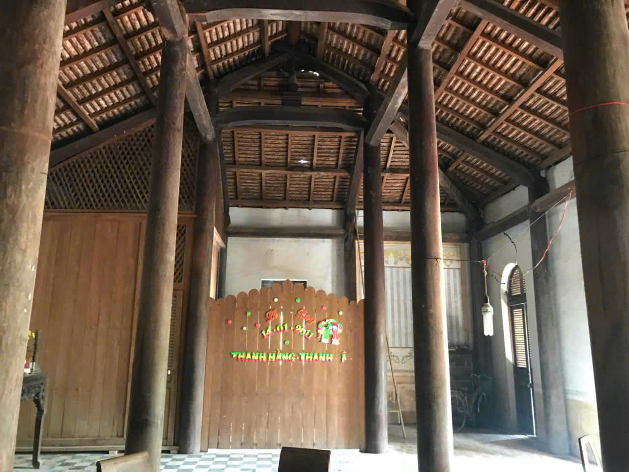 hình ảnh thu mua nhà gỗ cũ xưa 3 gian tại Miền Tay của Thanh Lý Tốt