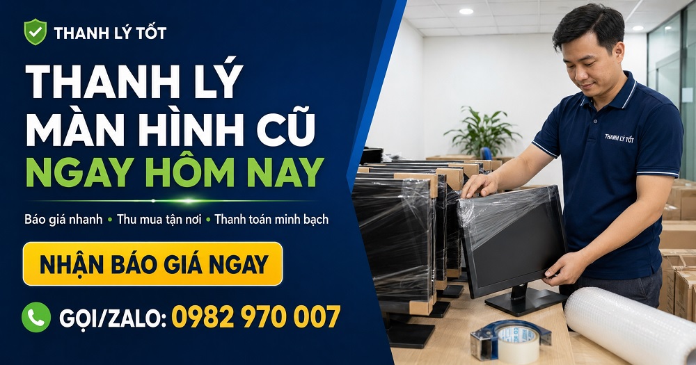 Liên hệ nhận báo giá màn hình máy tính cũ