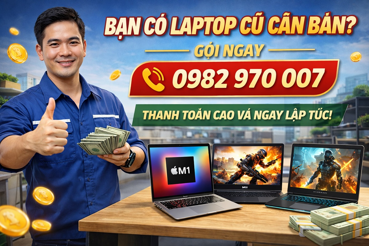 Liên Hệ Thu Mua Laptop Cũ Quận 2