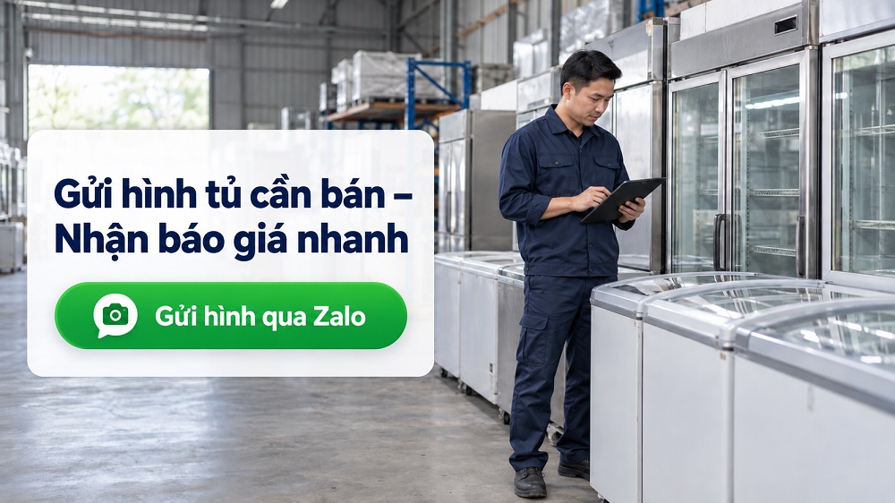 Liên hệ Thanh Lý Tốt để gửi hình tủ cần bán