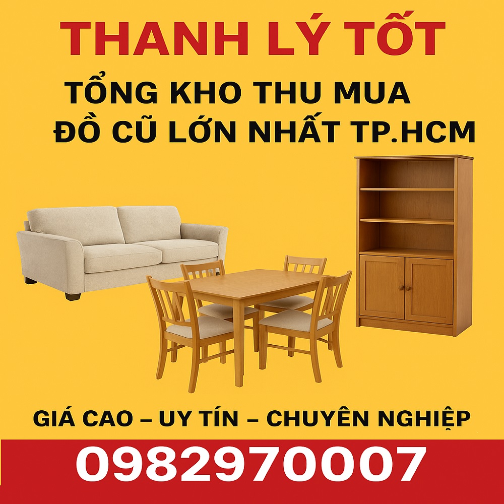 tổng kho thanh lý thu mua đồ cũ tại TPHCM