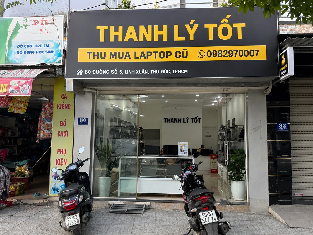 Cửa hàng Thanh Lý Tốt thu mua laptop cũ tại Thủ Đức TPHCM