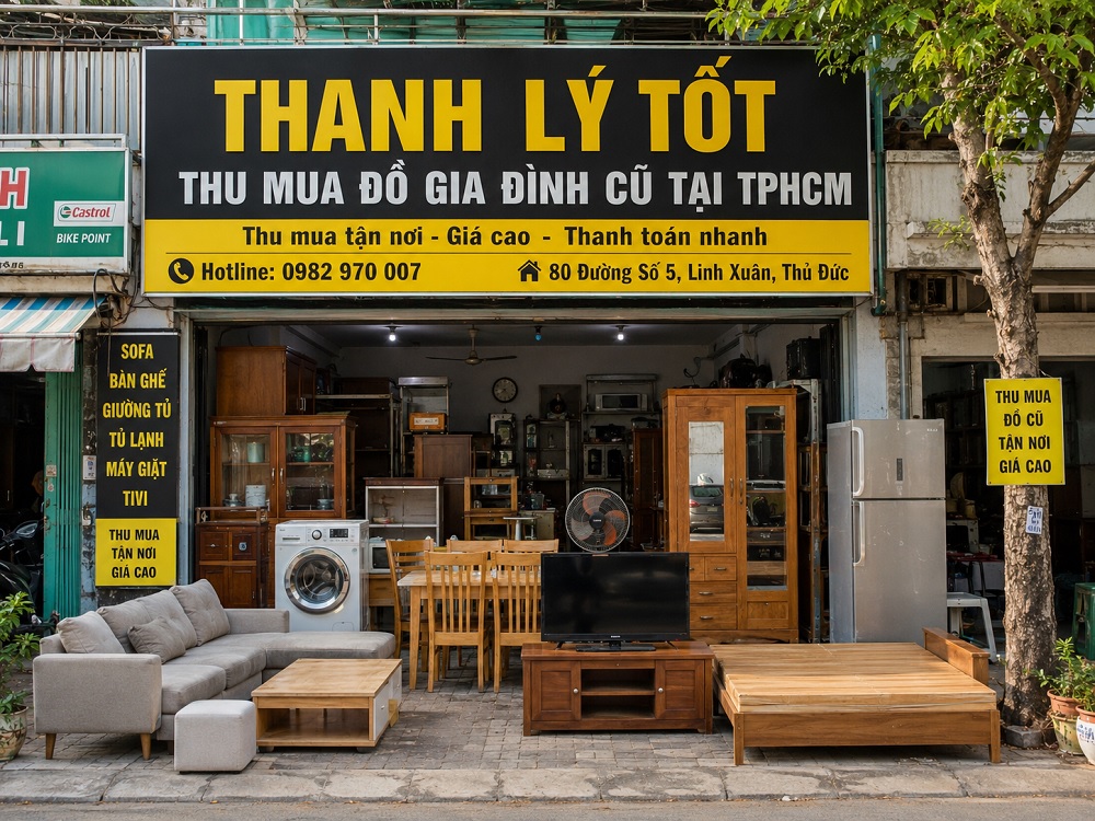 Thu Mua Đồ Gia Đình Cũ Tại TPHCM