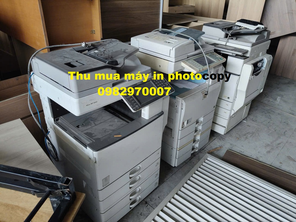 Ảnh thu mua máy in không lên nguồn tại TPHCM