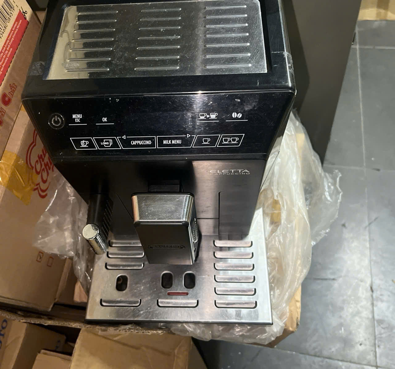 Hình ảnh thu mua máy pha cafe văn phòng cũ tại TPHCM