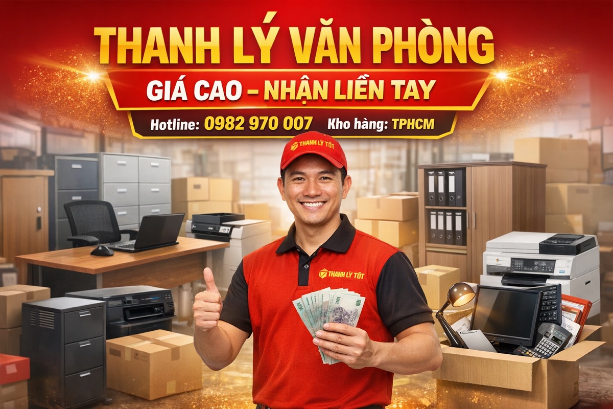 Thanh Lý Văn Phòng Giá Cao – Nhanh Gọn – Uy Tín tại TP.HCM