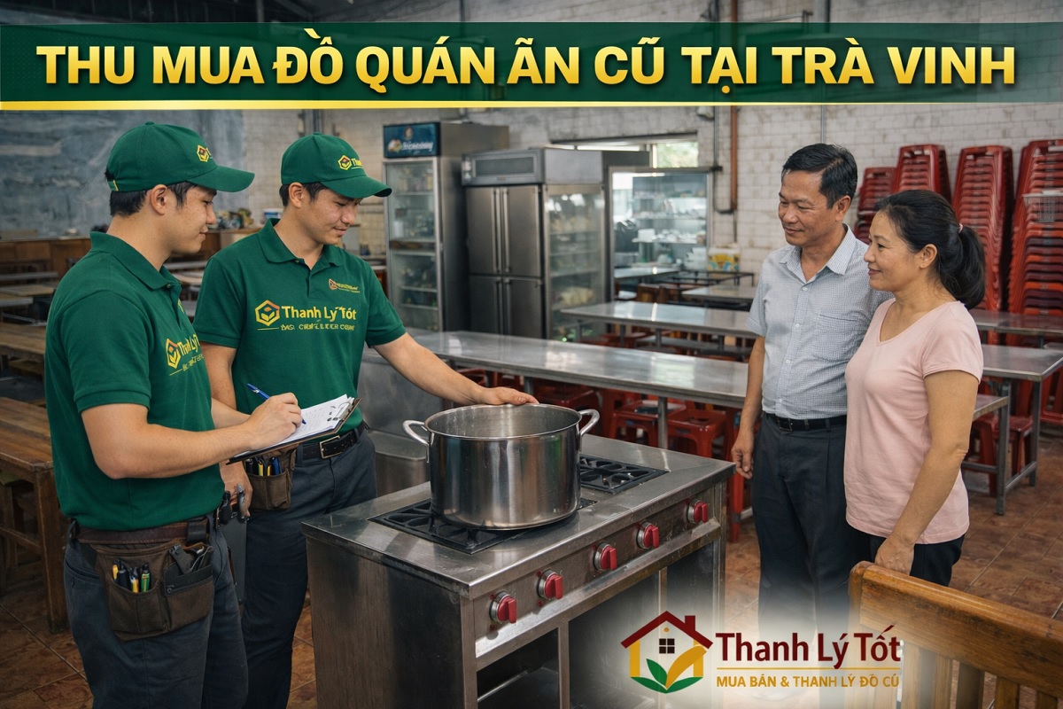 thu mua đồ quán ăn cũ tại trà vinh