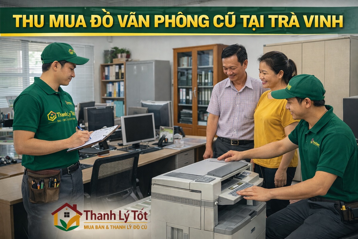 thu mua đồ văn phòng cũ tại trà vinh