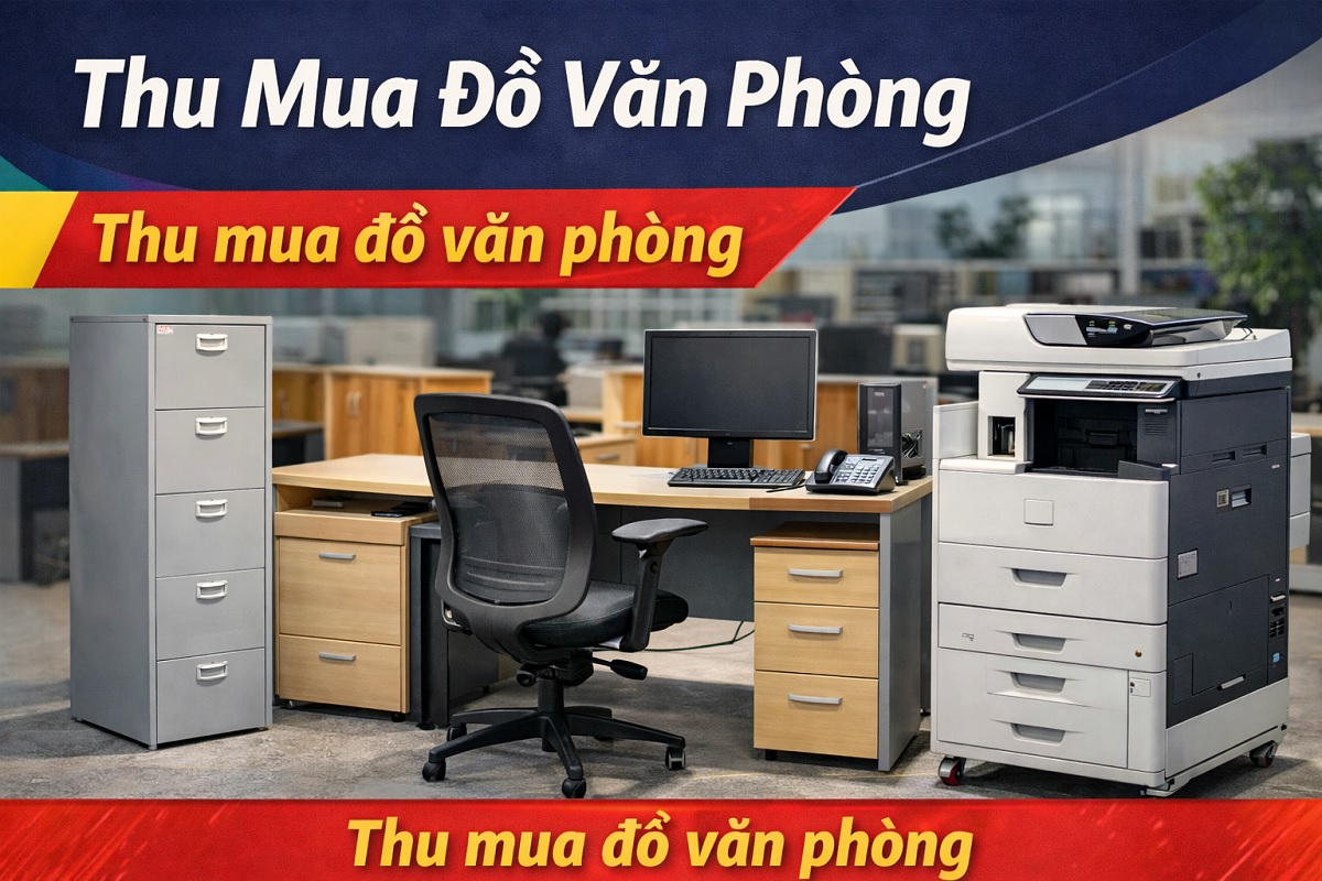 Chuyên thu mua đồ nội thất văn phòng cũ giá cao tại Đồng Nai