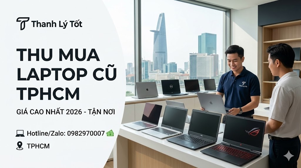 thu mua laptop cũ TPHCM Thanh Lý Tốt