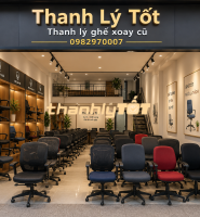Ghế Xoay Văn Phòng Cũ TPHCM – Có Nên Mua Ghế Thanh Lý Không?