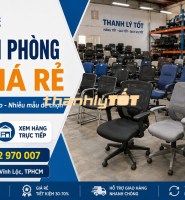 Bán ghế văn phòng cũ giá rẻ TPHCM– Hàng thanh lý chất lượng