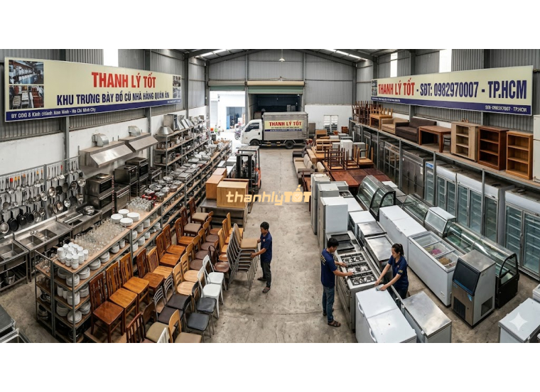 Thanh Lý Nhà Hàng Quán Ăn Giá Tốt, Nhanh Gọn Tại TPHCM