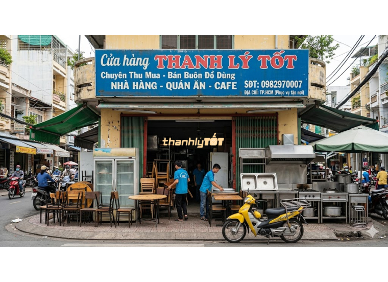 Thanh Lý Nhà Hàng Quán Ăn Giá Tốt, Nhanh Gọn Tại TPHCM