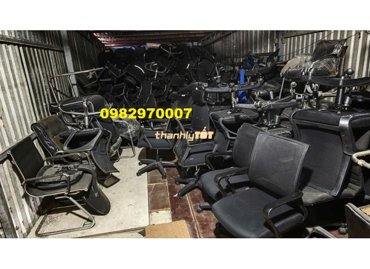 Bán ghế văn phòng cũ giá rẻ TPHCM– Hàng thanh lý chất lượng