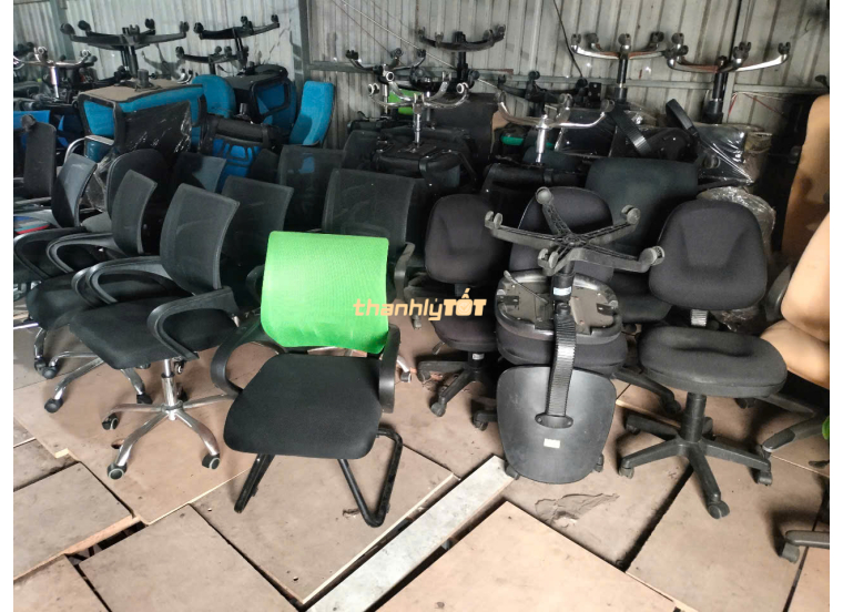  Ghế xoay thanh lý TPHCM giá sốc, chỉ từ 150k, hàng đẹp bền