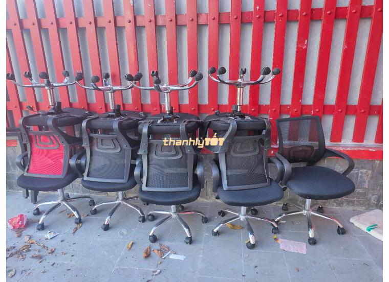 Thanh Lý Ghế Văn Phòng Cũ Giá Rẻ Tại TPHCM, Hàng Đẹp, Giá Cực Tốt