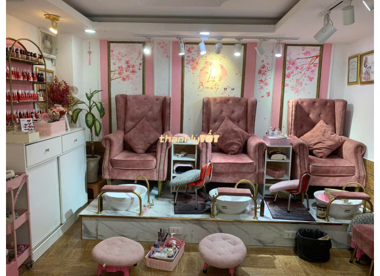 Ghế làm nail thanh lý giá rẻ tphcm, đẹp như mới, giá cực hời!